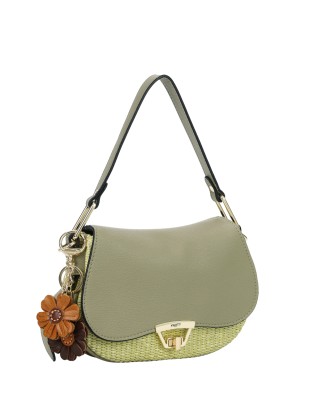  Ynot - Borsa a spalla con patta Tg.  2
