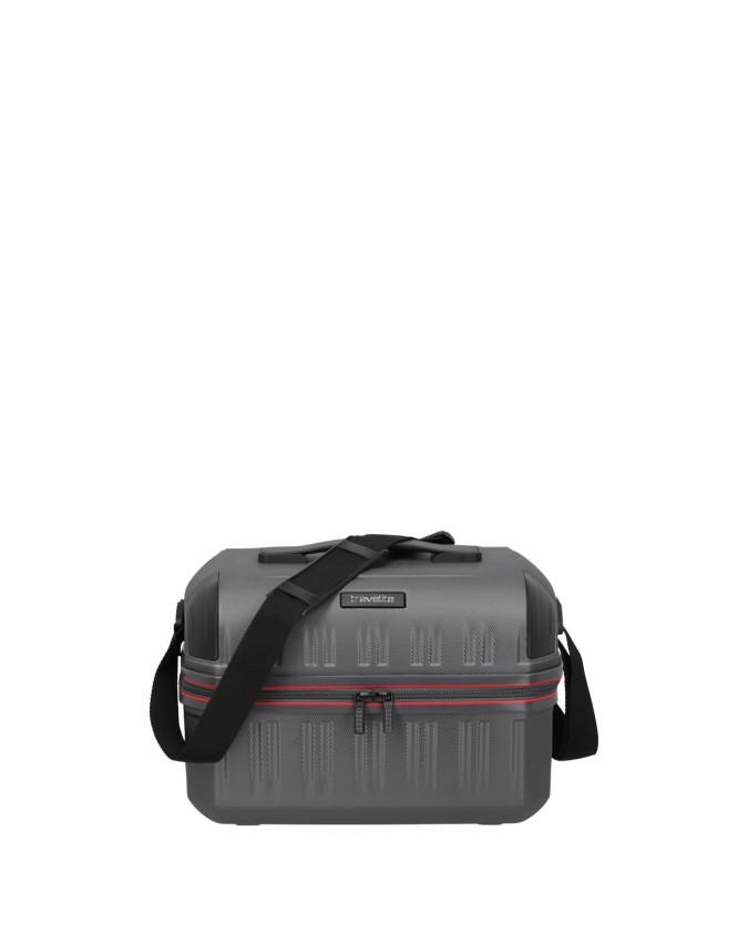 Travelite - Beauty case da viaggio in ABS con tracolla Dynamiic