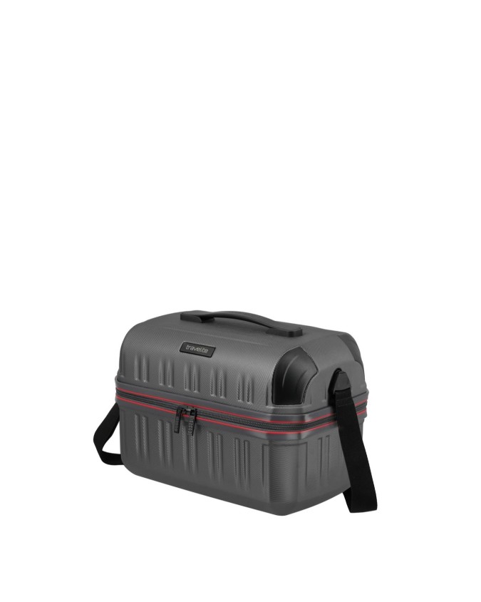 Travelite - Beauty case da viaggio in ABS con tracolla Dynamiic