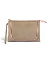 Braccialini - Clutch with Wrist Strap, Size L, in Dea Soft Nylon
