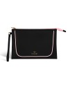 Braccialini - Clutch with Wrist Strap, Size L, in Dea Soft Nylon