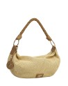 Ynot - Hobo Bag with Braided Handle, Size S, in Malè