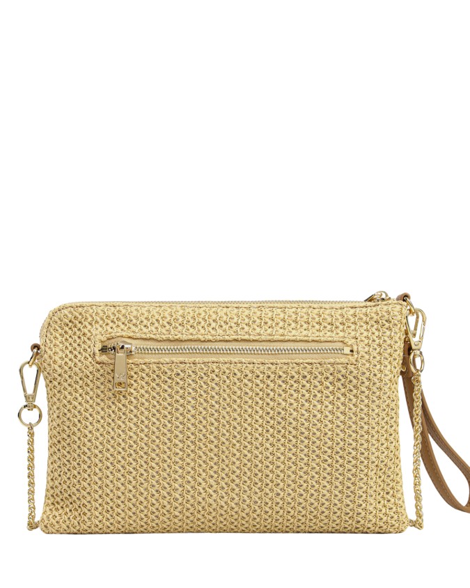 Ynot - Clutch with wrist strap and shoulder strap, Size M, in
