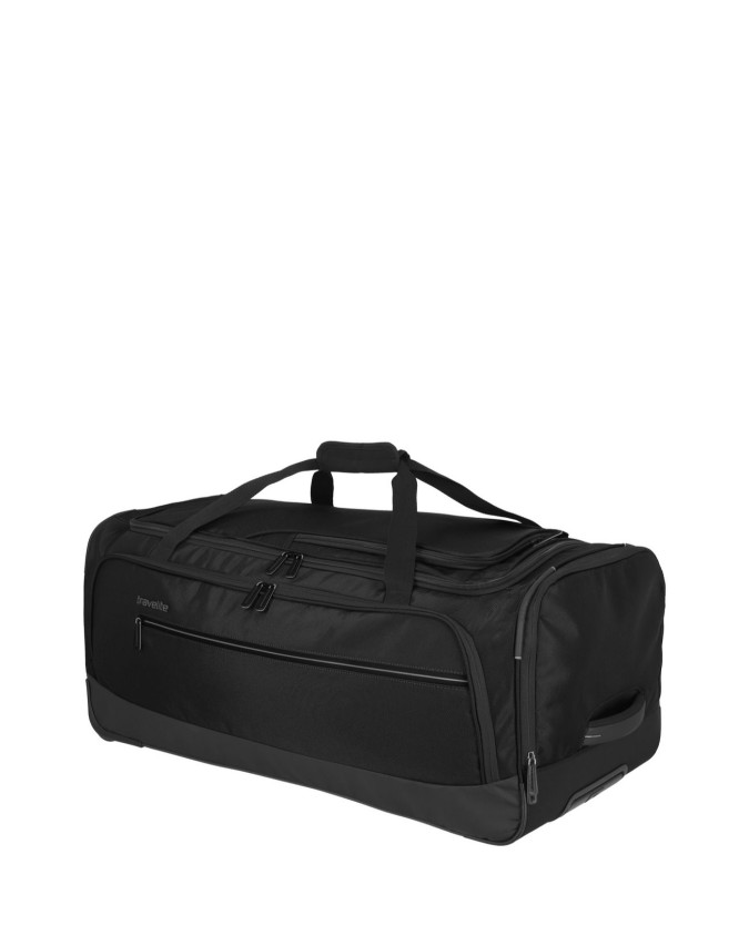 Travelite - Borsone da viaggio in poliestere con ruote L Crosslite