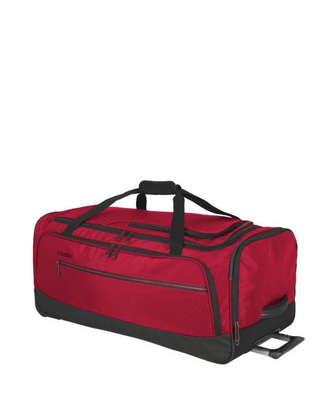 Travelite - Borsone da viaggio in poliestere con ruote L Crosslite