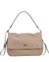Ynot - Borsa a Spalla con Patta e Tracolla in Ecopelle London