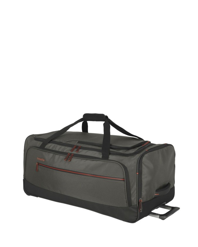 Travelite - Borsone da viaggio in poliestere con ruote L Crosslite