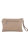 Ynot - Women's Clutch with Wrist Strap and Shoulder Strap, Size M, in London Faux Leather