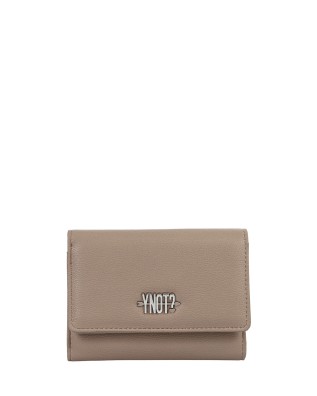  Ynot - Portafoglio Donna con Patta in Ecopelle London