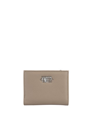  Ynot - Portafoglio Piccolo Donna con Clip in Ecopelle London