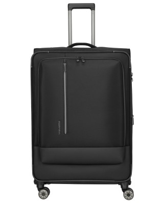 Travelite - Trolley grande Tg. XL espandibile in poliestere riciclato 4 Ruote Crosslite