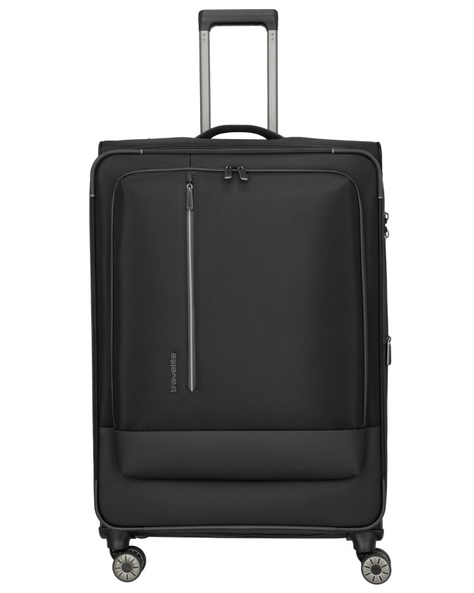 Travelite - Trolley grande Tg. XL espandibile in poliestere riciclato 4 Ruote Crosslite