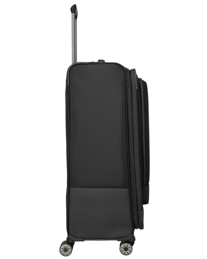 Travelite - Trolley grande Tg. XL espandibile in poliestere riciclato 4 Ruote Crosslite