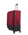 Travelite - Large, expandable XL-size trolley made of recycled polyester, with 4 Crosslite wheels
