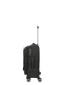 Travelite – Expandable carry-on trolley, Size S, made of recycled polyester, with 4 Crosslite 5.0 wheels