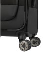 Travelite – Erweiterbarer Kabinen-Trolley, Größe S, aus recyceltem Polyester, mit 4 Crosslite 5.0-Rädern