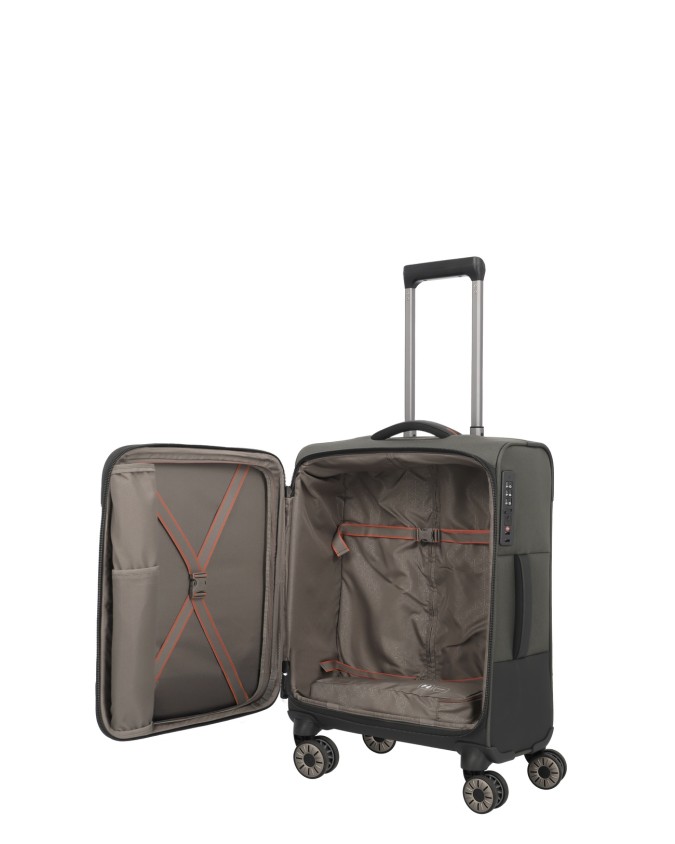 Travelite - Trolley cabina morbida in poliestere S Crosslite