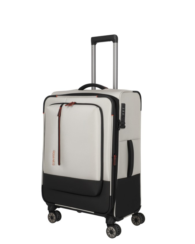 Travelite - Trolley  morbido in poliestere M Crosslite