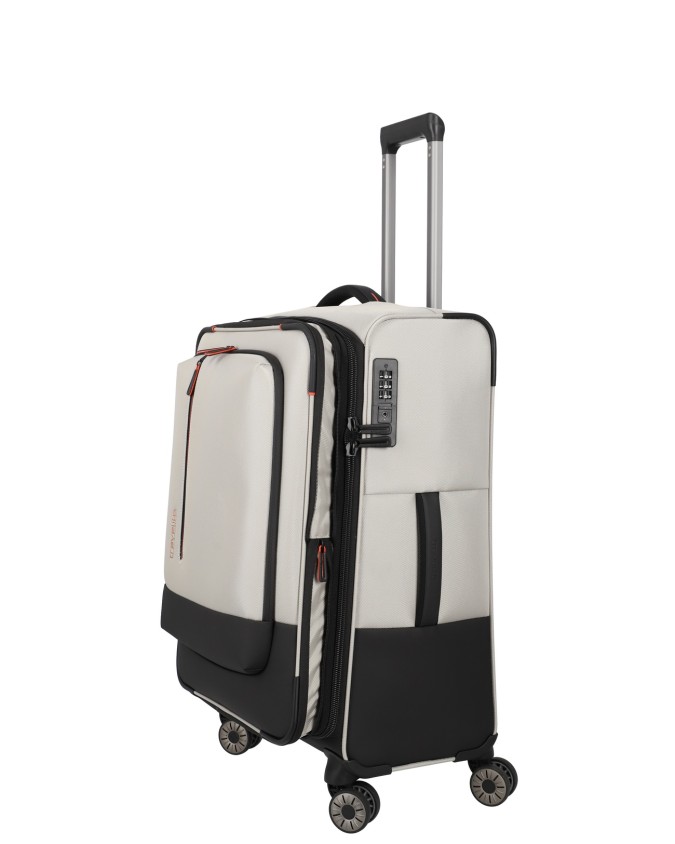 Travelite - Trolley  morbido in poliestere M Crosslite
