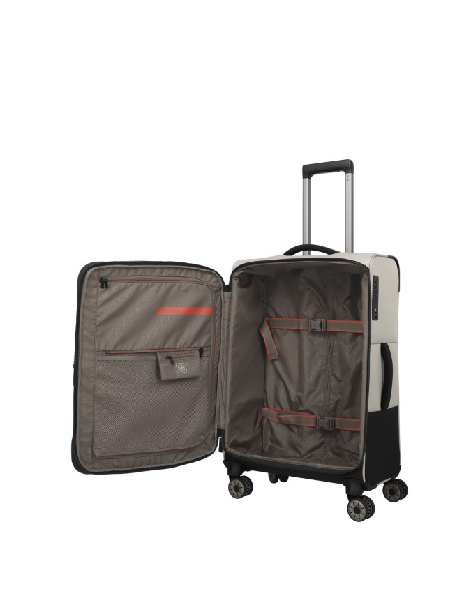 Travelite - Trolley  morbido in poliestere M Crosslite