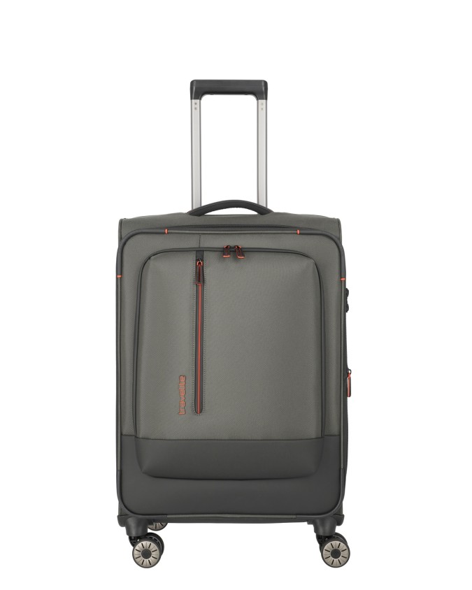 Travelite - Trolley  morbido in poliestere M Crosslite
