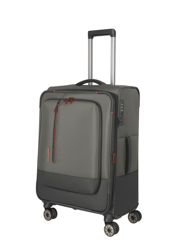 Travelite - Trolley  morbido in poliestere M Crosslite