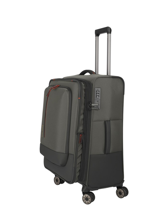  Travelite - Trolley morbido in poliestere M Crosslite