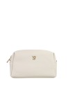  Ynot - Beauty Case Donna con Logo Frontale in Ecopelle Harmony