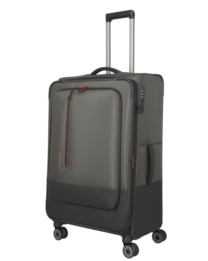  Travelite - Trolley morbido in poliestere L Crosslite