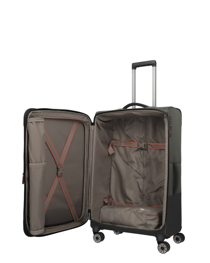  Travelite - Trolley morbido in poliestere L Crosslite