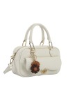 Ynot - Tote Bag with Front Pocket and Shoulder Strap in Harmony Faux Leather