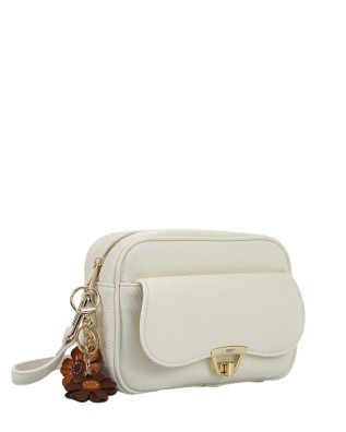  Ynot - Borsa a Tracolla con Tasca Frontale in Ecopelle Harmony 2