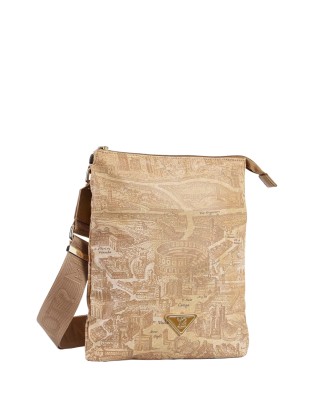  Ynot - Borsa a Tracolla Donna in Nylon con Stampa Città Gum 2