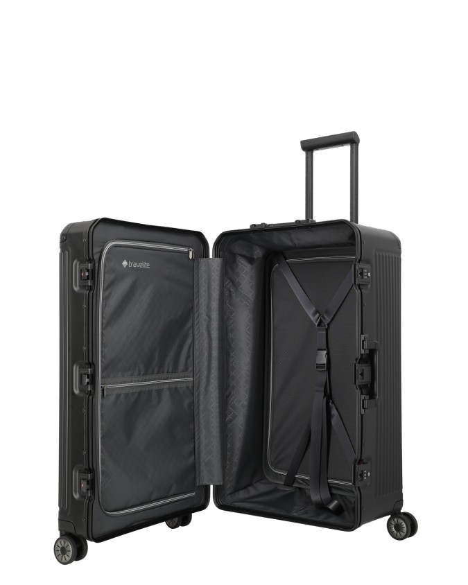 Travelite - Trolley Trunk Tg. L in alluminio 4 Ruote Next