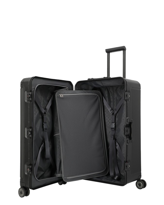 Travelite - Trolley Trunk Tg. L in alluminio 4 Ruote Next