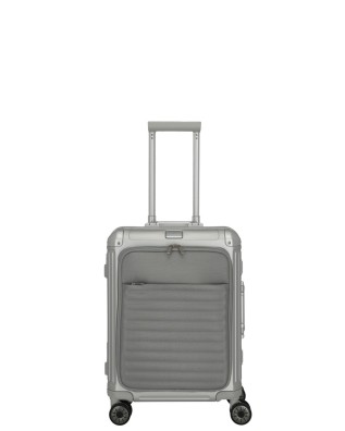 Travelite – Trolley cabina S+ in alluminio con tasca frontale 4 ruote Next 2