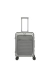 Travelite – Trolley cabina S+ in alluminio con tasca frontale 4 ruote Next