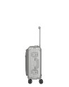 Travelite – Trolley cabina S+ in alluminio con tasca frontale 4 ruote Next