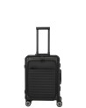 Travelite – Trolley cabina S+ in alluminio con tasca frontale 4 ruote Next