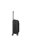 Travelite – Trolley cabina S+ in alluminio con tasca frontale 4 ruote Next