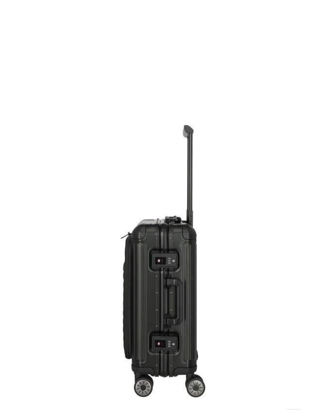  Travelite – Trolley cabina S+ in alluminio con tasca frontale