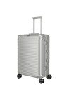 Travelite – Trolley, Größe M, aus Aluminium, 4 Räder, Next