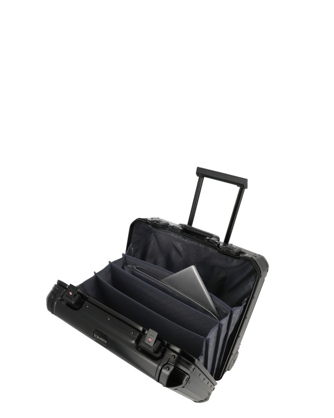 Travelite - Trolley business porta pc 15.6'' in alluminio Next