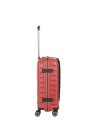 Travelite  - S+ polypropylene carry-on trolley with front pocket and 4 Mooby wheels
