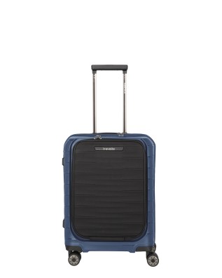 Travelite  - S+ polypropylene carry-on trolley with front...