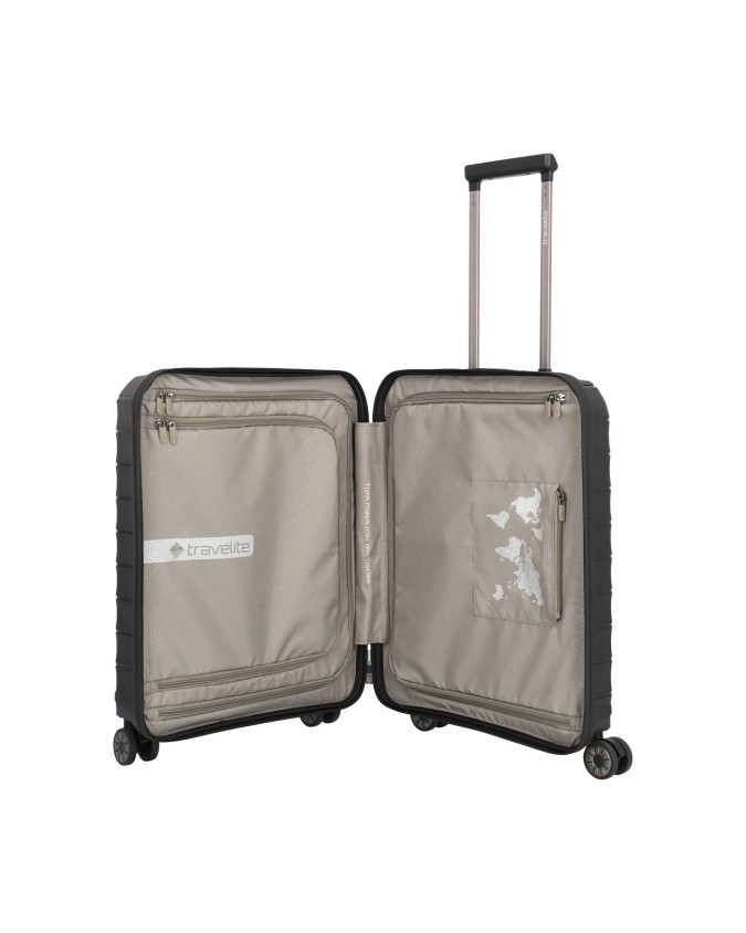 Travelite - Trolley cabina in polipropilene 4 Ruote S Mooby
