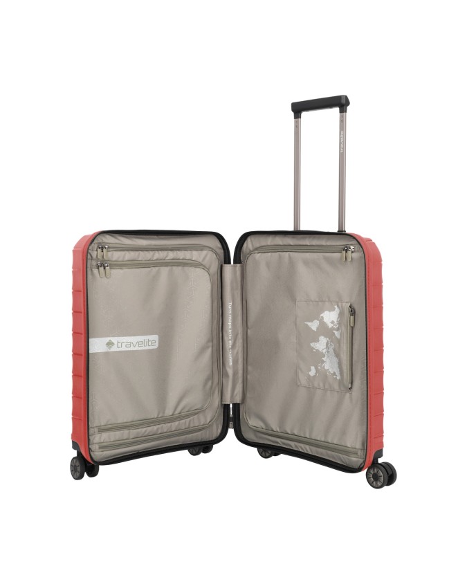 Travelite - Trolley cabina in polipropilene 4 Ruote S Mooby