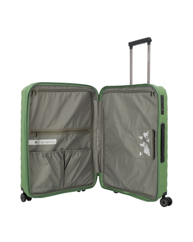  Travelite - Trolley in polipropilene 4 Ruote M Mooby