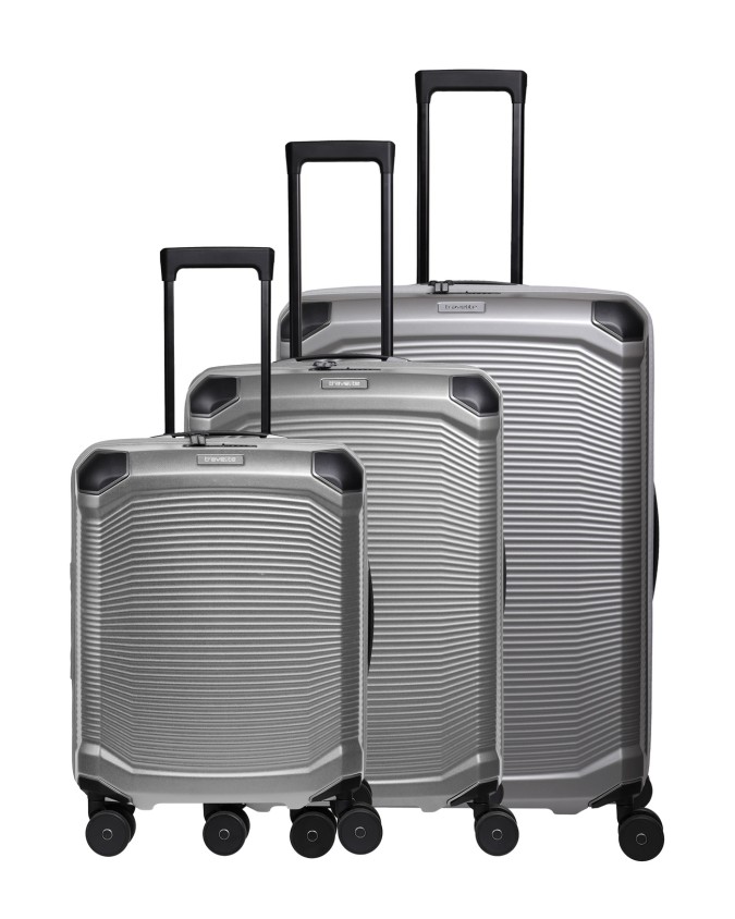  Travelite - Set di valigie in 3 misure S/M/L in policarbonato