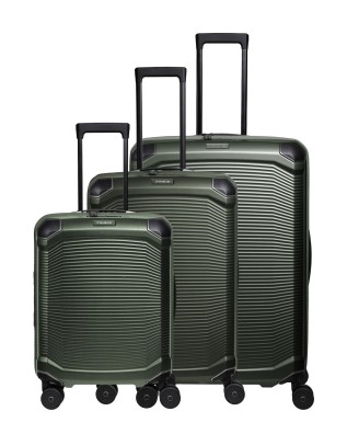 Travelite - Set di valigie in 3 misure S/M/L in policarbonato Millennium